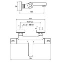 Термостат Ravak Termo 300 TE 023.00/150 для ванны с душем