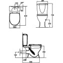 Унитаз-компакт Ideal Standard Ecco W908701 с микролифтом