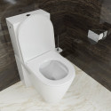 Унитаз-компакт Laufen Kartell 8.2433.7.000.000.1 безободковый, с микролифтом