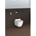 Унитаз подвесной Geberit AquaClean Tuma Comfort 146.294.SJ.1 вставка черное стекло
