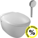 Унитаз подвесной Jacob Delafon Presquile E4440 + душевая лейка