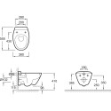 Унитаз подвесной Jacob Delafon Presquile E4440 + душевая лейка