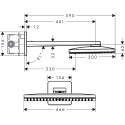 Верхний душ Axor ShowerSolutions 35276000