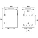 Водонагреватель Zanussi Orfeus DH ZWH/S 80