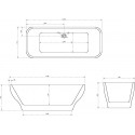 Акриловая ванна Abber AB9220