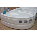 Акриловая ванна Bas Сагра 160 см L + средство для ванн