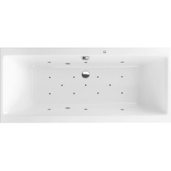 Акриловая ванна Excellent Pryzmat Slim WAEX.PRY18S.RELAX 180х80