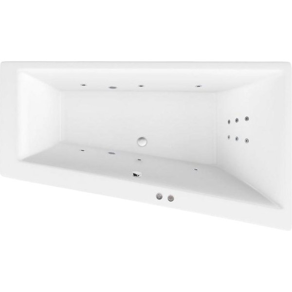 Акриловая ванна Excellent Sfera Slim WAEX.SFP17S.LINE R 170х100 см