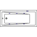 Акриловая ванна Excellent Wave Slim WAEX.WAV15S.SOFT 150x70 см