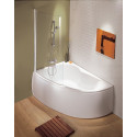 Акриловая ванна Jacob Delafon Micromega Duo 150x100 L + слив-перелив