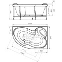 Акриловая ванна Radomir Vannesa Ирма 2 R