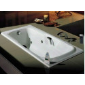 Чугунная ванна Roca Haiti 2330G000R 160x80 см + смеситель
