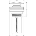 Донный клапан для раковины Villeroy & Boch TVP00000302074