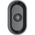 Дополнительная мойка Omoikiri Omi 16-U вороненая сталь