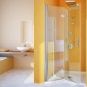 Душевая дверь в нишу GuteWetter Lux Door GK-102A левая 95 см стекло бесцветное, профиль хром