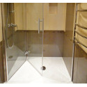Душевая дверь в нишу GuteWetter Lux Door GK-102A левая 95 см стекло бесцветное, профиль хром