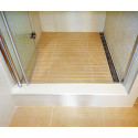 Душевая дверь в нишу GuteWetter Lux Door GK-102A левая 95 см стекло бесцветное, профиль хром