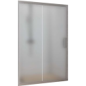 Душевая дверь в нишу Kubele DE019D2-MAT-MT 140 см, профиль матовый хром