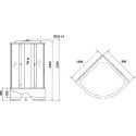 Душевая кабина Niagara Classic NG-3520-14R
