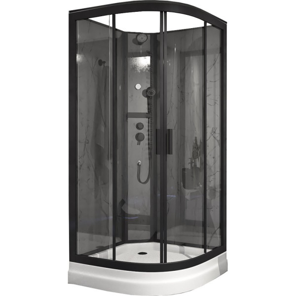 Душевая кабина Timo Premium Ilma-909 B Black