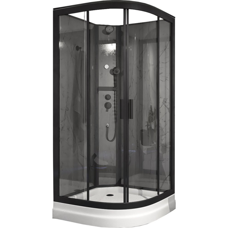 Душевая кабина Timo Premium Ilma-909 B Black