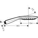 Душевая лейка Hansgrohe PuraVida 28557400
