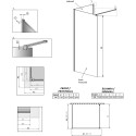 Душевая перегородка Radaway Modo New IV 110x100