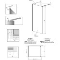 Душевая перегородка Radaway Modo New IV 120x70