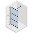 Душевая перегородка Riho Grid GB400 120 см