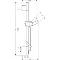 Душевая штанга Axor Uno 27989000