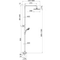 Душевая стойка Elghansa Shower Set 1700172-2L (Set-13)