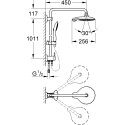 Душевая стойка Grohe Power&Soul 27911000