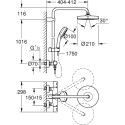 Душевая стойка Grohe Tempesta Cosmopolitan 27922001