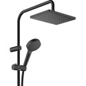 Душевая стойка Hansgrohe Vernis Shape 26282670 Showerpipe 230 1jet Reno черный