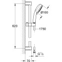 Душевой гарнитур Grohe New Tempesta Cosmopolitan 27787002