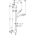 Душевой гарнитур Hansgrohe Croma Select S 26566400