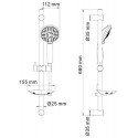 Душевой гарнитур Wasserkraft A004