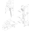 Душевой комплект AM.PM Gem F40990A00