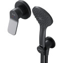 Душевой комплект AM.PM X-Joy FB85A2H002 С ВНУТРЕННЕЙ ЧАСТЬЮ, для душа, чёрный
