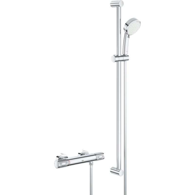 Душевой комплект Grohe Grohtherm 1000 Performance 34835000 с термостатом, хром
