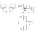 Душевой комплект Ideal Standard Ceraplan S1003AA