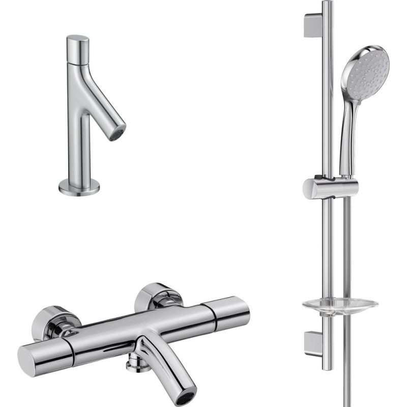 Душевой комплект Jacob Delafon Talan E10378RU-CP + E10105RU-CP + E99899RU-CP