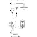 Душевой комплект Lemark Jasmine LM6622ORB С ВНУТРЕННЕЙ ЧАСТЬЮ