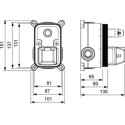 Душевой комплект Timo Selene SX-2039/03SM черный