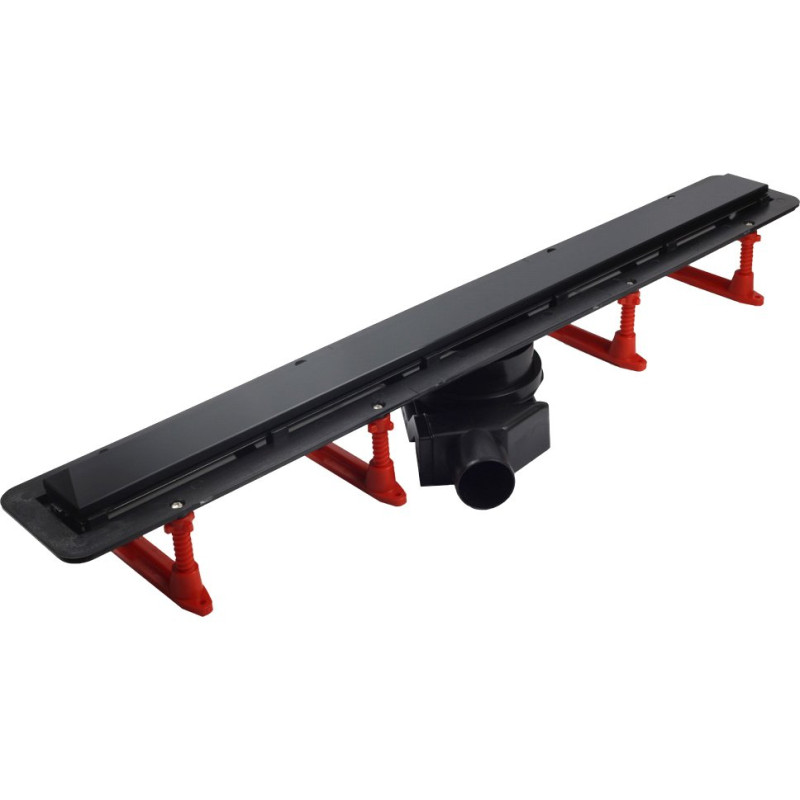 Душевой лоток Pestan Confluo Frameless Line 950 black glass
