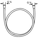 Душевой шланг Kludi Sirenaflex 6100705-00