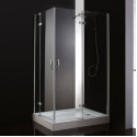 Душевой уголок Cezares Bergamo AH2 100/90 C Cr R