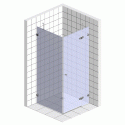 Душевой уголок Cezares Slider AH 1 100/110 90 C Cr