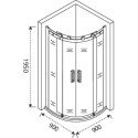 Душевой уголок Good Door Galaxy R-TD-90-C-B