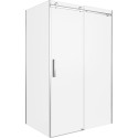 Душевой уголок Good Door Galaxy WTW+SP-C-В 120x80, профиль черный